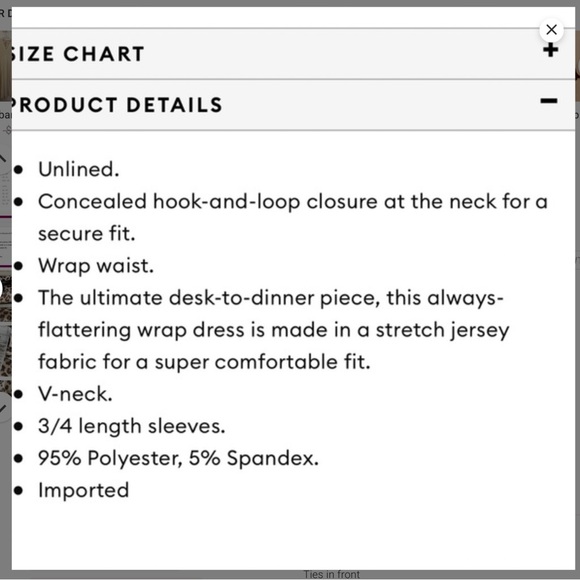 Banana Republic leopard wrap dress - Picture 8 of 8